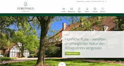 Desktop Screenshot of forsthaus-heiligenberg.de